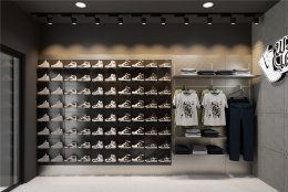 Design, manufacture and installation of the store: Pa Plearn Shoes Shop, Khon Kaen Province